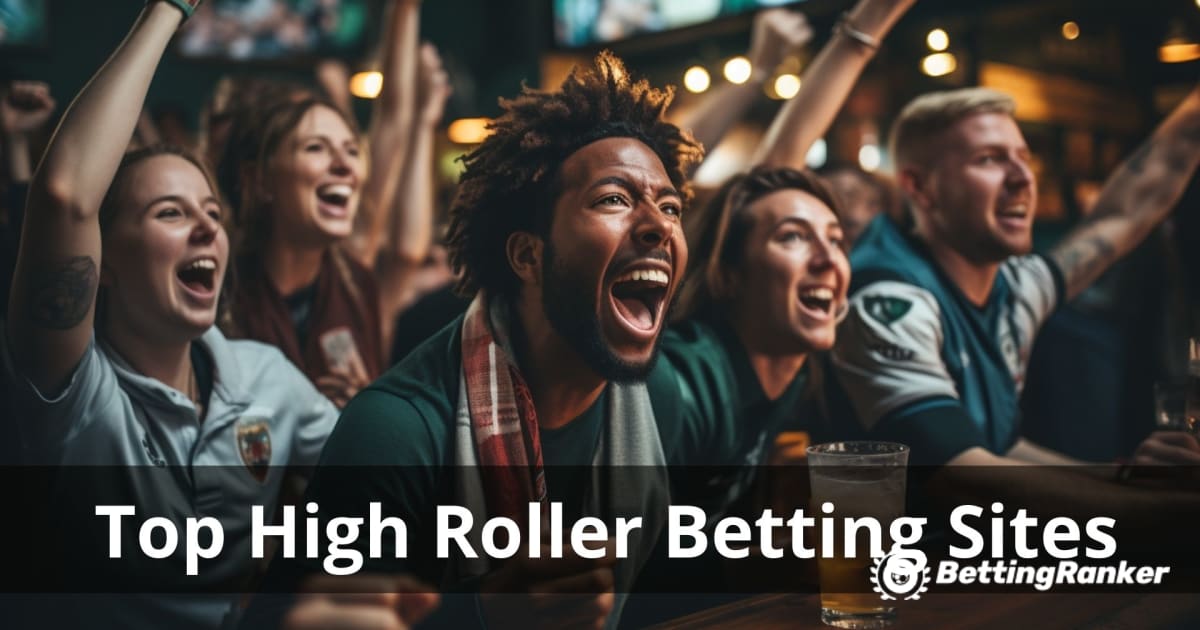 Top 5 Betting Sites for High Rollers 2023/2024
